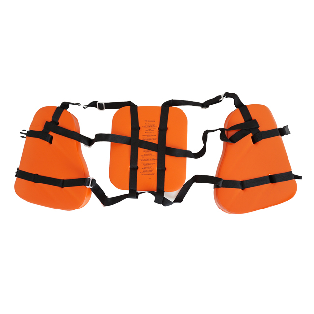 Lifejacket المستخدمة في الحياة لتوفير البحارة والركاب على أوعية متن الطائرة تبحر على ساحل البحر والحي